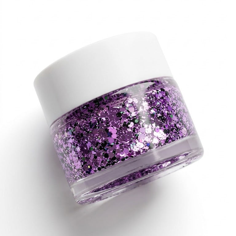 Purple Stardust - Glitter Gel
