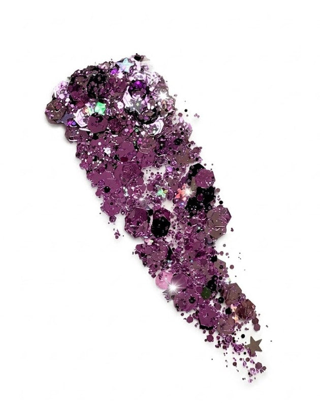 Purple Stardust - Glitter Gel